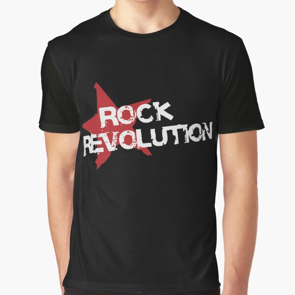 Vista previa del artículo con la obra «Rock Revolution para Wii / PS3 camiseta», diseñado y vendido por Rúben Fernandes.