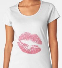Kussmund Frauen Premium T-Shirts