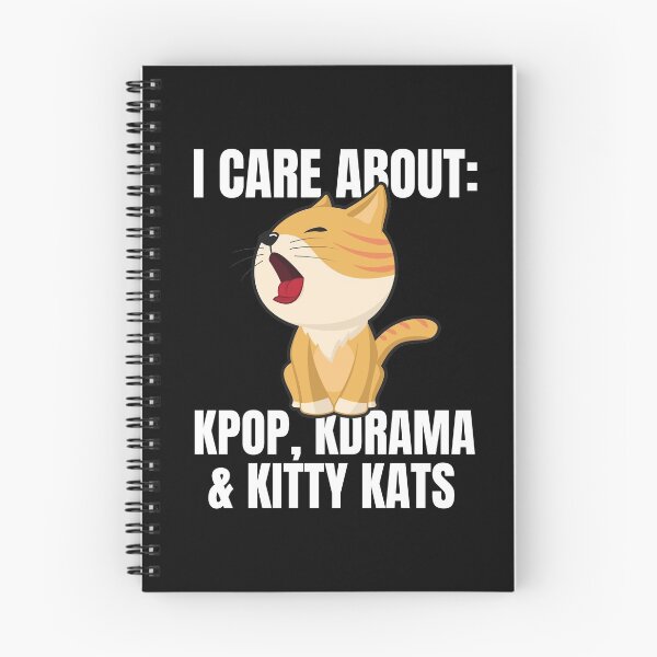 Item preview, I Care About KPOP, KDRAMA & Kitty Kats designed and sold by M3G4MERCH.