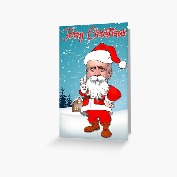 Political Christmas Greeting Cards Redbubble - gift cards roblox christma