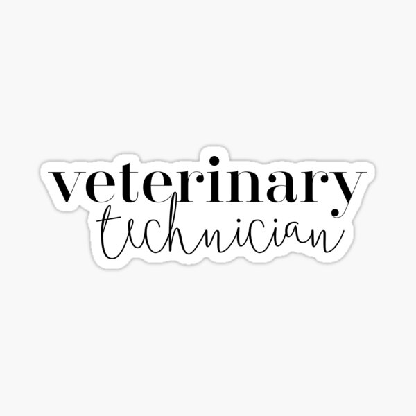 Medicina Veterinaria Pegatina
