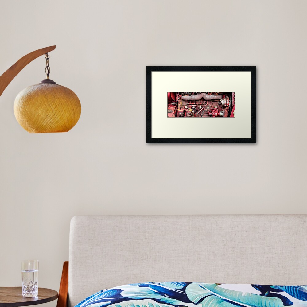 Item preview, Framed Art Print designed and sold by littleoldhag.