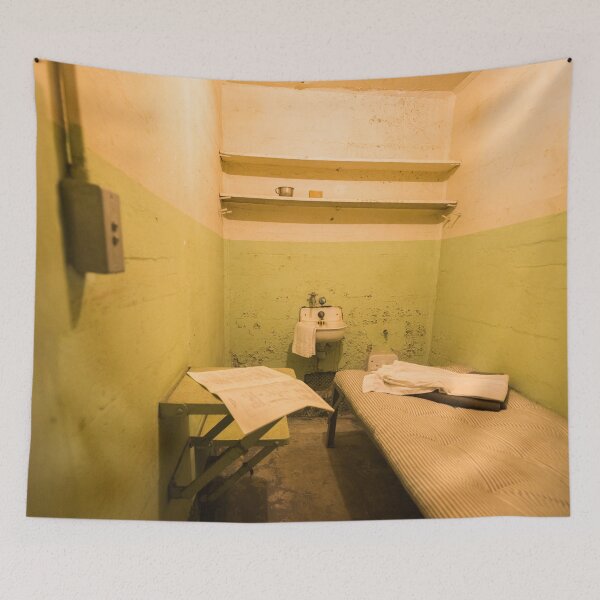 Item preview, inside Alcatraz jail cell designed and sold by KensLensDesigns.