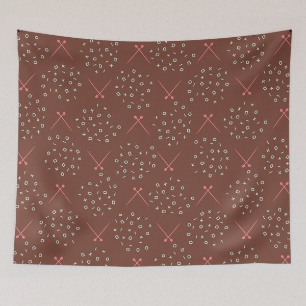 Item preview, Knitting needles stitches chart Hand drawn flat style designed and sold by Limolida.