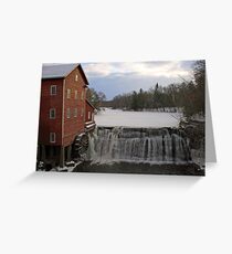 Dells Mill - Augusta, Wisconsin Greeting Card