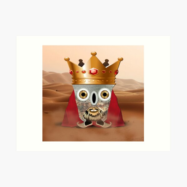 Arthur - The Little Emperor Of The Sands Art Print