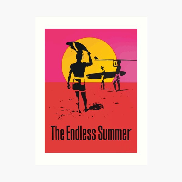 Endless Summer, 1966 Surf Sport Documentary Poster, Artwork, Prints, Posters, Tshirts, Men, Women, Kids Art Print