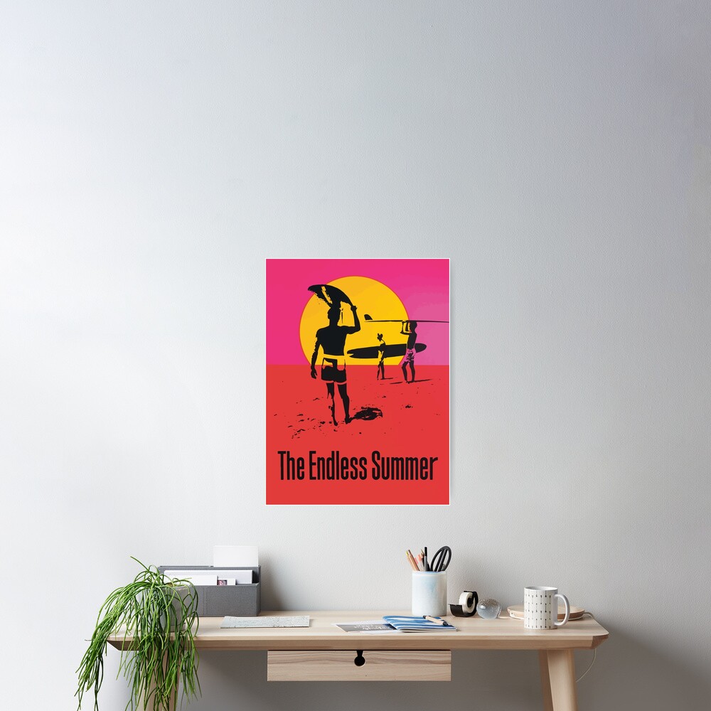 Endless Summer, 1966 Surf Sport Documentary Poster, Artwork, Prints, Posters, Tshirts, Men, Women, Kids Poster