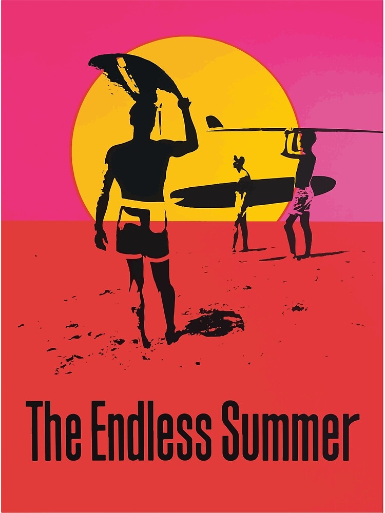 Endless Summer, 1966 Surf Sport Documentary Poster, Artwork, Prints, Posters, Tshirts, Men, Women, Kids by clothorama