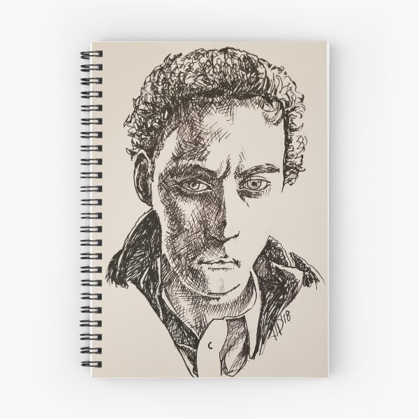Aperçu de l'œuvre Dessin à l'encre Rufus Sewell créée et vendue par Oubliette29.