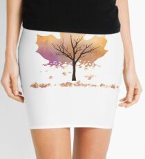 Falling Leaves Mini Skirt