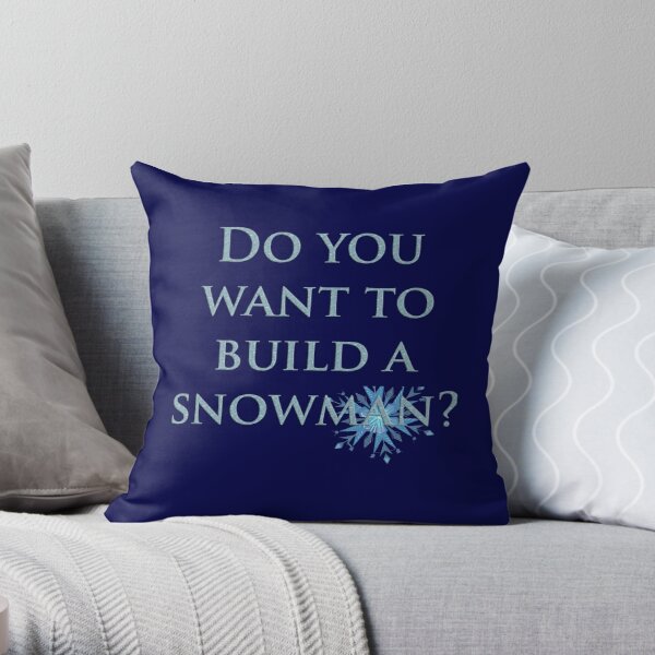 Do You Wanna Build a Snowman? – Practically Perfect Pillows