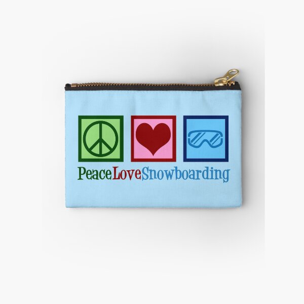 Item preview, Peace Love Snowboarding designed and sold by Epic Love Designs.