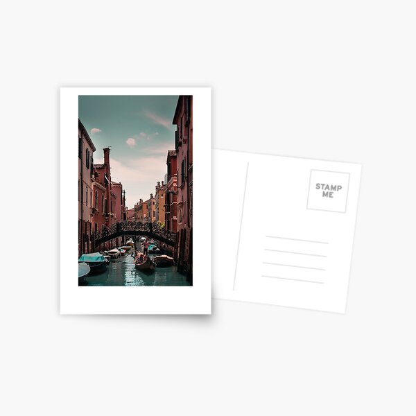 Cartes Postales Sur Le Theme Venise Imprimer Redbubble