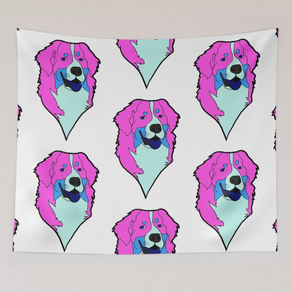 Item preview, Sassy Bernese Mountain Dog Colourful designed and sold by CinderSocial.