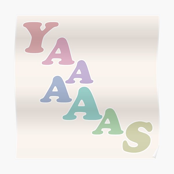 Women Print Drag Race Feminist Poster Yassss Queen Poster Woman/'s World