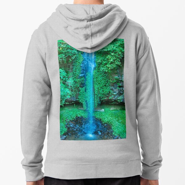 Crystal Shower Falls Zipped Hoodie