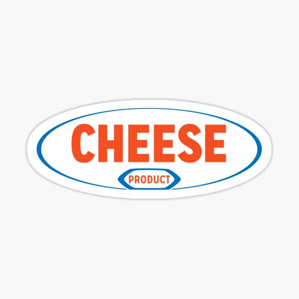 The Power of Cheese Product Sticker