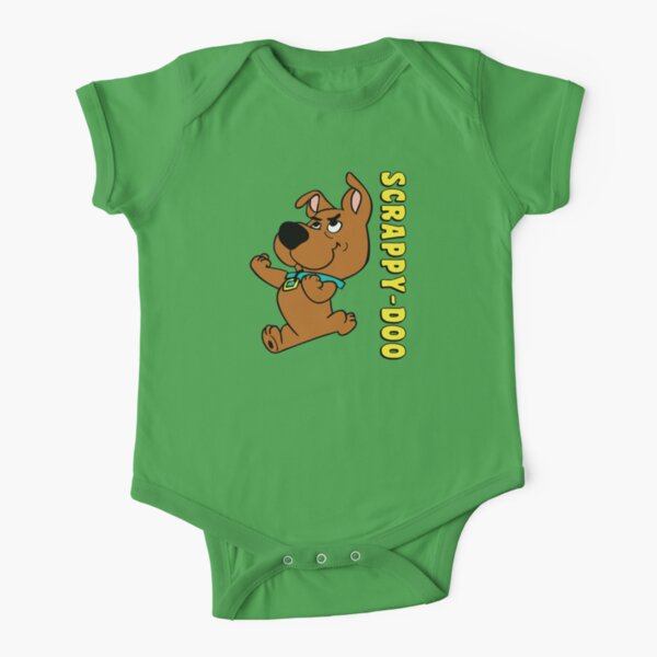 Scrappy-Doo To The Rescue! Short Sleeve Baby One-Piece