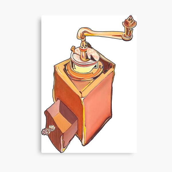 Coffee Grinder Canvas Print
