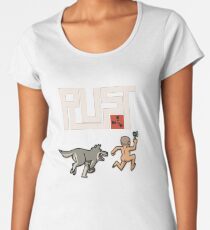Rust players be like Premium Scoop T-Shirt