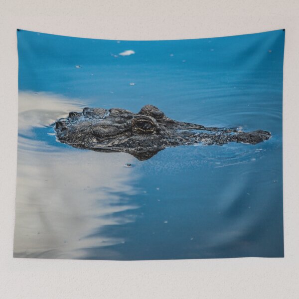 Item preview, Swimming Alligator designed and sold by KensLensDesigns.