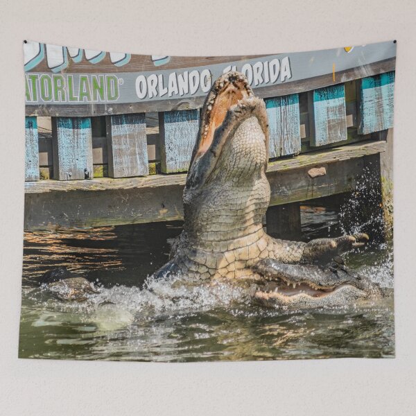 Item preview, Jumping Alligators 4 designed and sold by KensLensDesigns.