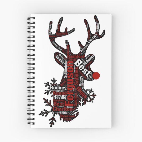 Item preview, XMAS - Manchester United Reindeer  designed and sold by Stimmo.
