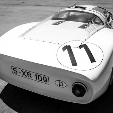 Artwork thumbnail, Porsche 906 Carrera 6 Rear by littleoldhag