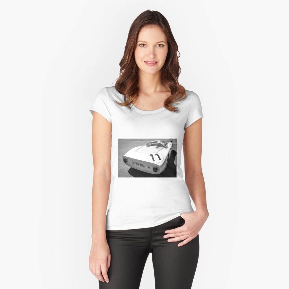 Item preview, Fitted Scoop T-Shirt designed and sold by littleoldhag.