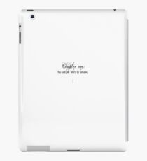 Chapter one: iPad Case/Skin