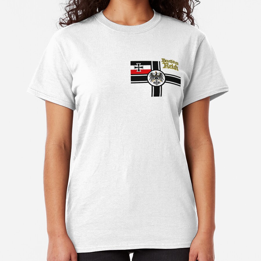 Vintage WW1 German War Flag Classic T-Shirt