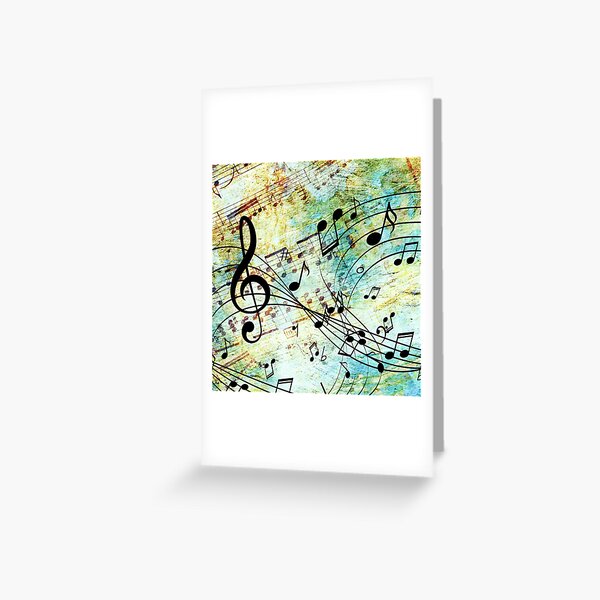 Music Greeting Card