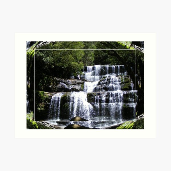 Liffey Falls - framed Art Print