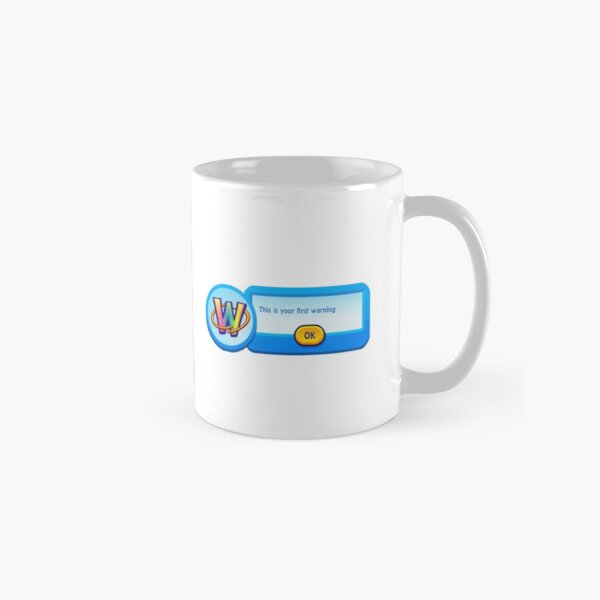 webkinz - this is your first warning Classic Mug