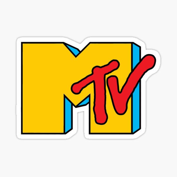 MTV Logo Sticker