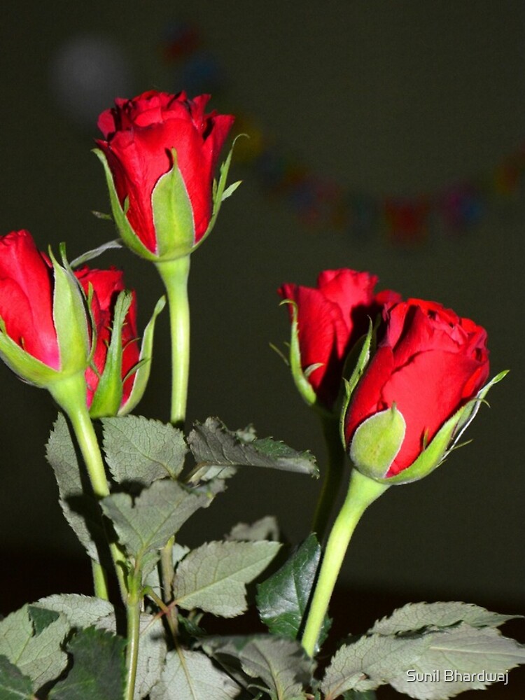 Thumbnail 4 of 4, iPhone Case, Red Roses designed and sold by sunilbhar.