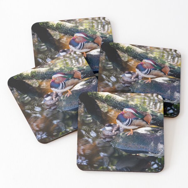 Item preview, Mandarins on Sparkling Pond designed and sold by KbytesOfJax Outdoor and Nature.