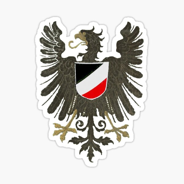 German Eagle 1871 Sticker