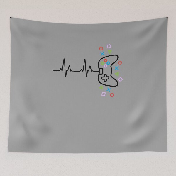 Item preview, Gamer Heart Beat Video Game Lover designed and sold by SusurrationStud.