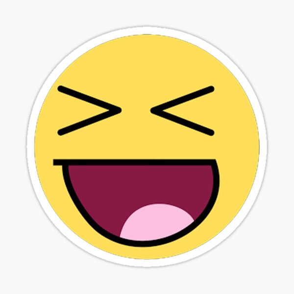 Emoji Xd Stickers Redbubble - xd emoji roblox