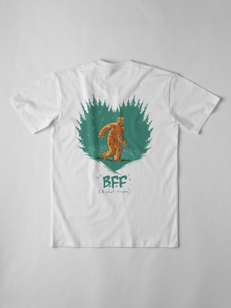 Alternate view of Bigfoot Forever Premium T-Shirt