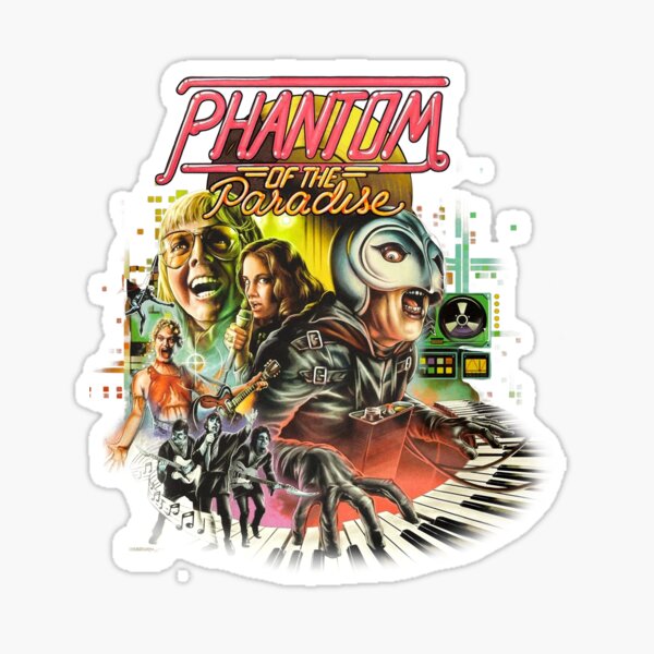 Phantom Of The Paradise Stickers Redbubble