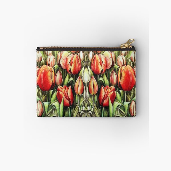 Item preview, Mirrored Field of Tulips in Colour designed and sold by Heidi Cooper Smith.