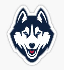 UCONN Huskies Logo Sticker