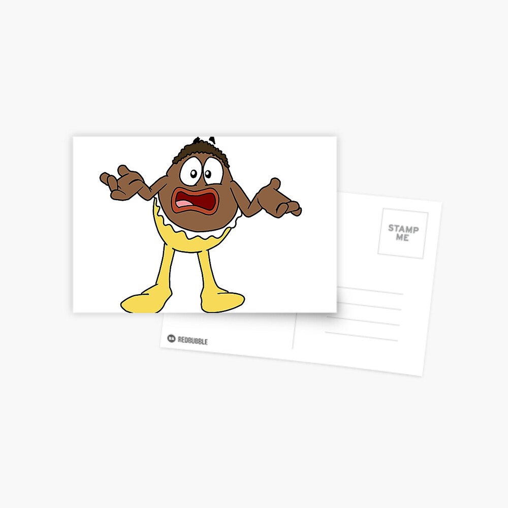Huevo De Chocolate Una Pelicula De Huevos Postal «Huevo Cartoon - Huevo De Chocolate (Huevo De Chocolate) - Español»  de ThatFattGamer | Redbubble