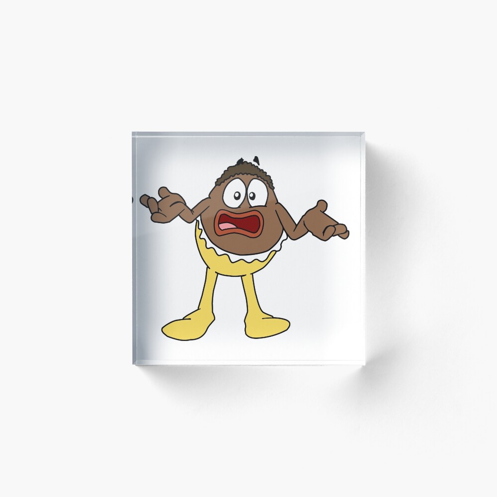 Huevo De Chocolate Una Pelicula De Huevos Huevo Cartoon - Huevo De Chocolate (Chocolate Egg) - Español " Acrylic  Block for Sale by ThatFattGamer | Redbubble