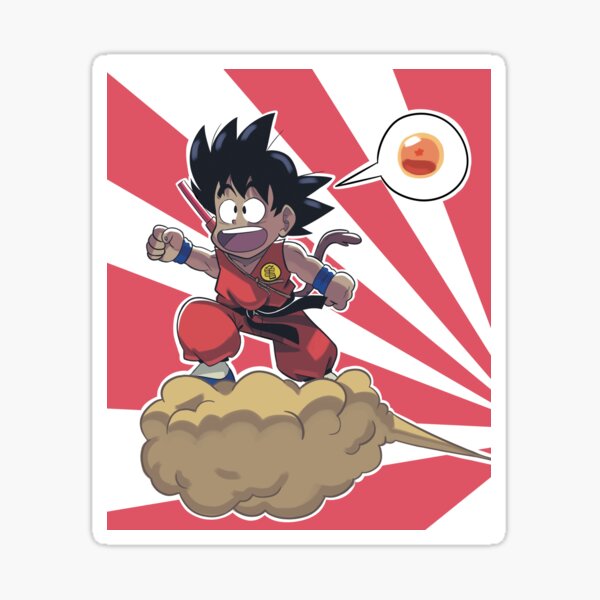 goku small art design in flying cloud goku small art design in flying cloud