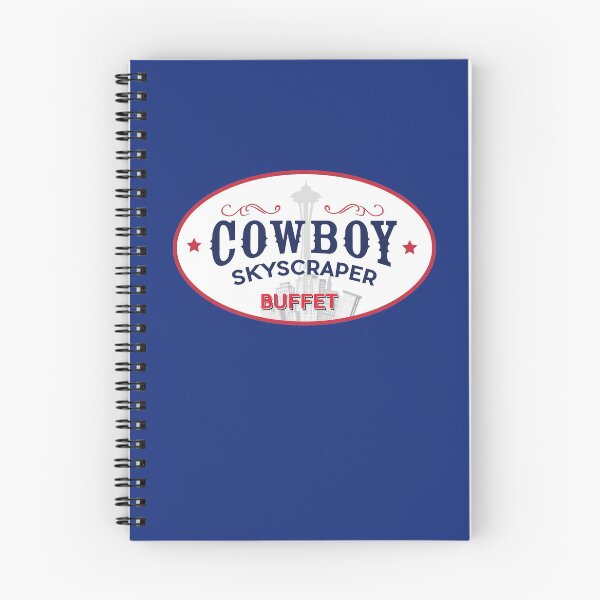 Item preview, El buen lugar: Cowboy Skyscraper Buffet designed and sold by nerd-girl-art.