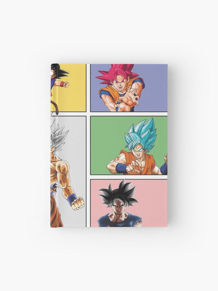 Cuaderno de tapa dura «todas las transformaciones de goku - transformaciones goku fan art design» de babystoredesing | Redbubble Cuaderno de tapa dura «todas las transformaciones de goku - transformaciones goku fan art design» de babystoredesing | Redbubble